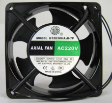 正品 九龙G12038HA2B-7P散热风扇220V 0.14A 24W 120*120*38mm