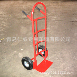 手拉车 搬运车 拉水车 送水桶拖车 手推车 货仓车