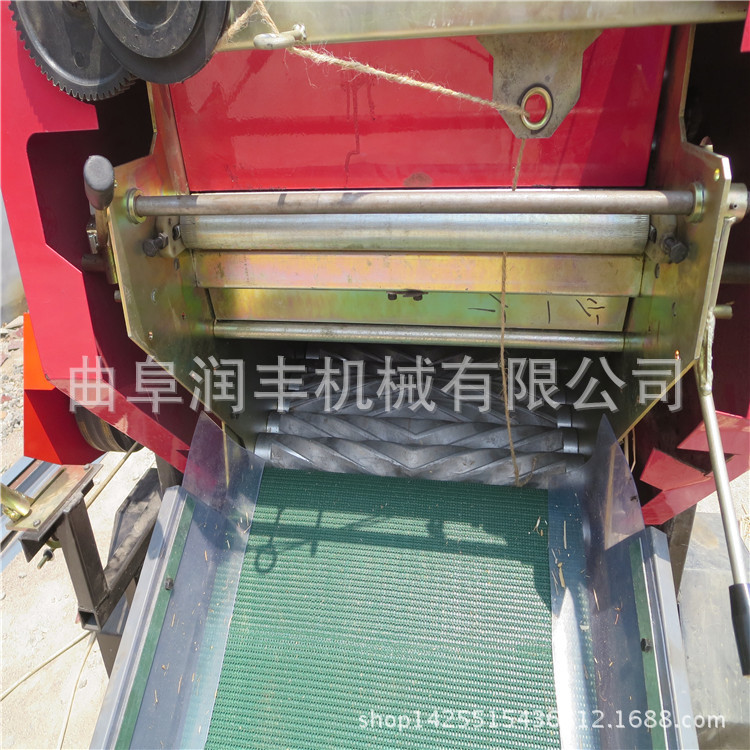 便于运输的鲜草打包机 稗草饲料打捆包膜机结构原理