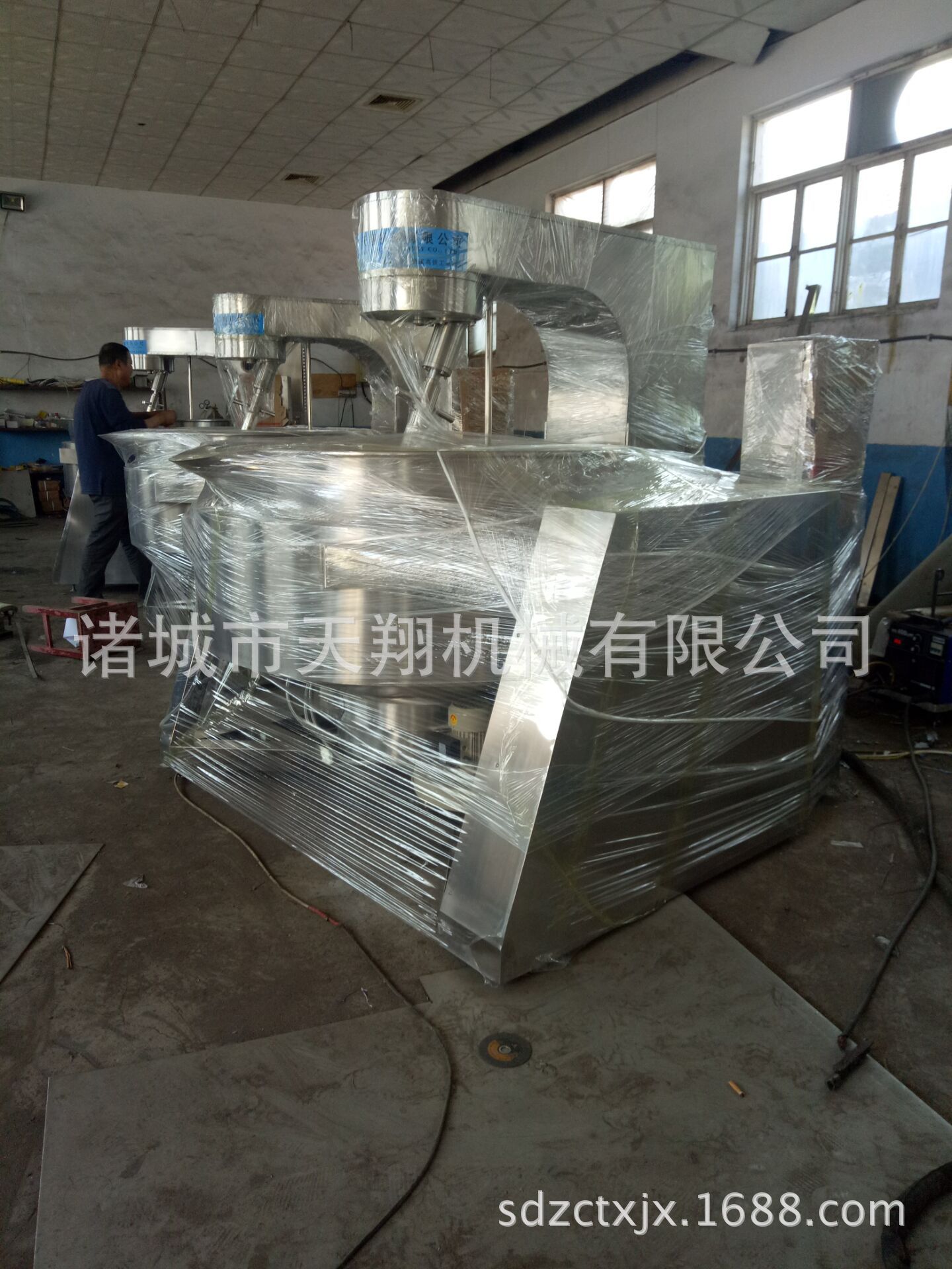 天翔厂家供应藕片行星搅拌炒锅客户认定厂家型号定做