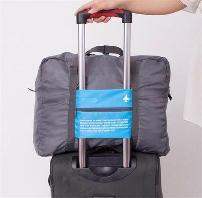 Travel airplane bag folding bag multifunctional portable luggage storage bag suitcase storage bag handbag shoulder bag