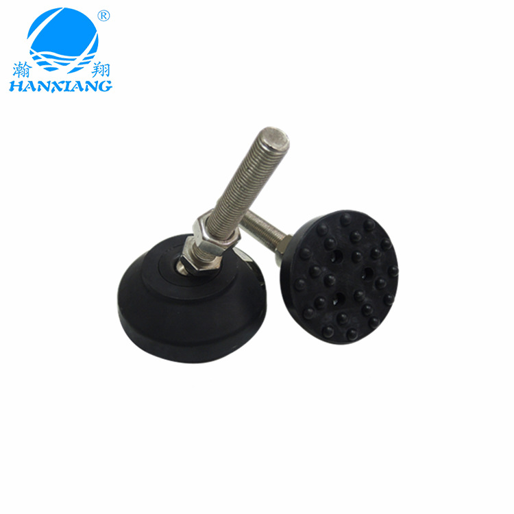 厂家直销 可调整万向大脚垫 机械专用 橡胶脚垫