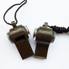 三合一多功能口哨指南针 便携式指南针 户外多功能求生口哨子