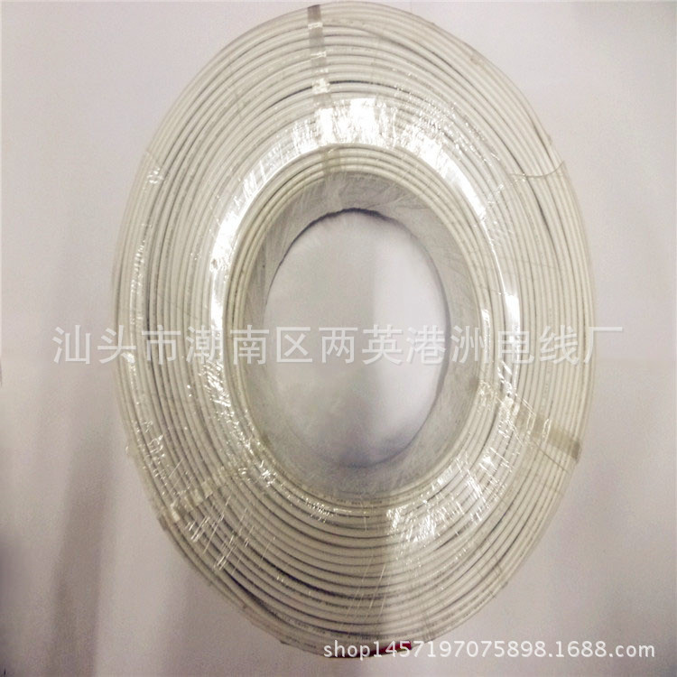 厂家直销 1015 14awg电子线 端子连接线 PVC镀锡铜线 白色现货