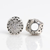 Zha Laiyuan DIY Pearl Hollow Love 925 Silver Diamond Drilling Beads Bracelet Accessories