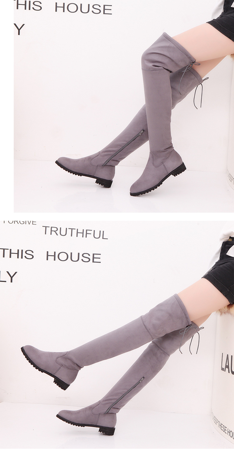 Bottes femme en Daim - Ref 3355148 Image 36