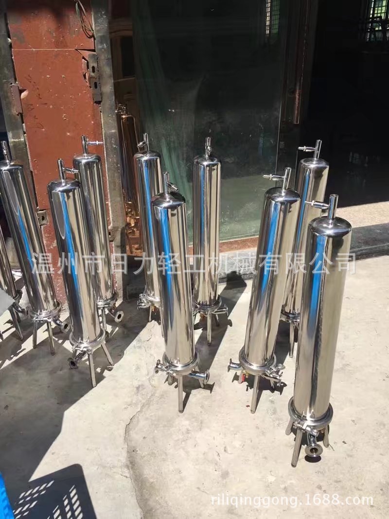 厂家供应，卫生级单芯不锈钢液体过滤器，精抛光，316