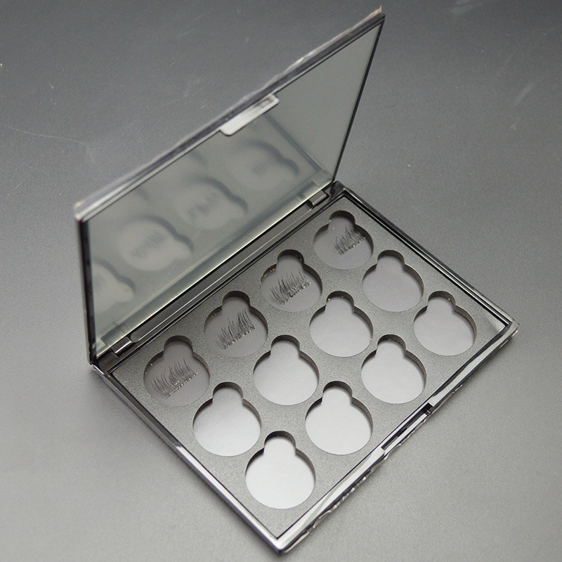 新款磁铁眼睫毛盒子 塑胶假睫毛盒包材多规格可选欢迎询价