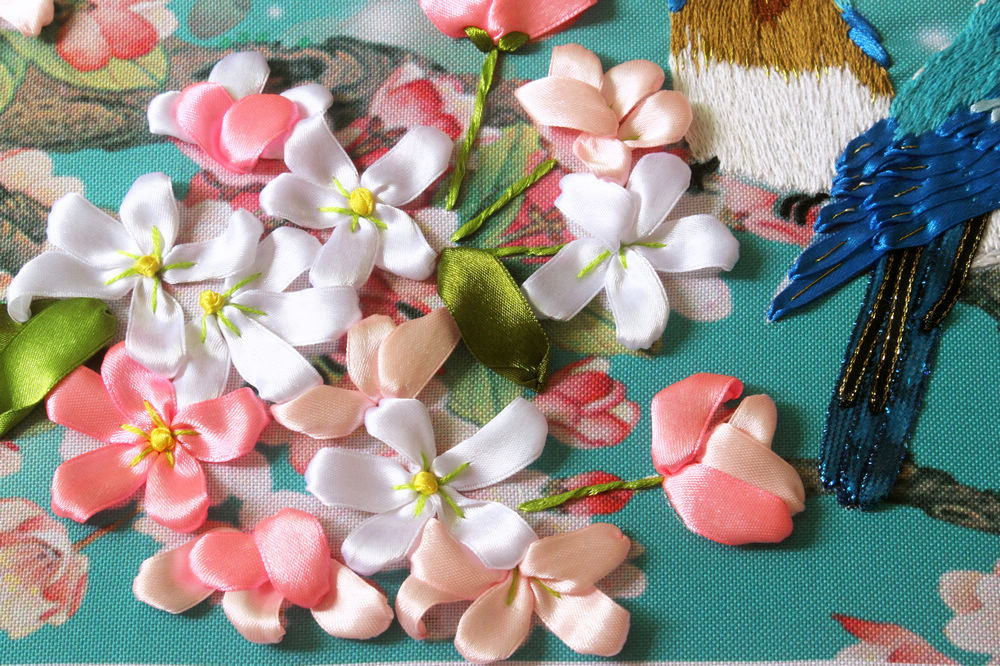 Oujin nianhua Bordado Cinta Directa de Fábrica de impresión en color colgando de la pintura dulce palabras sala de estar decoración de entrada