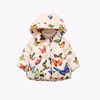 Demi-season children's down jacket with hood, 2020 years, children's clothing, European style