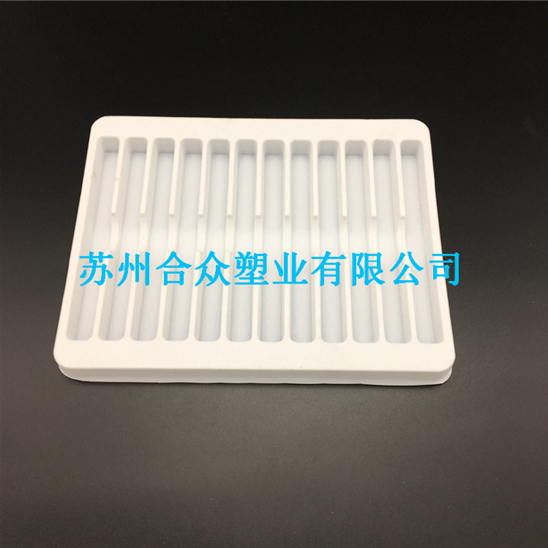 电子周转托盘防静电吸塑托盘五金电路板模具周转盘电子原件托盘