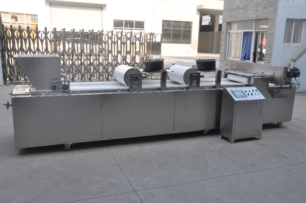 东台富士达供应炒米糖全自动切块机 炒米糖切块机 小米酥成型机