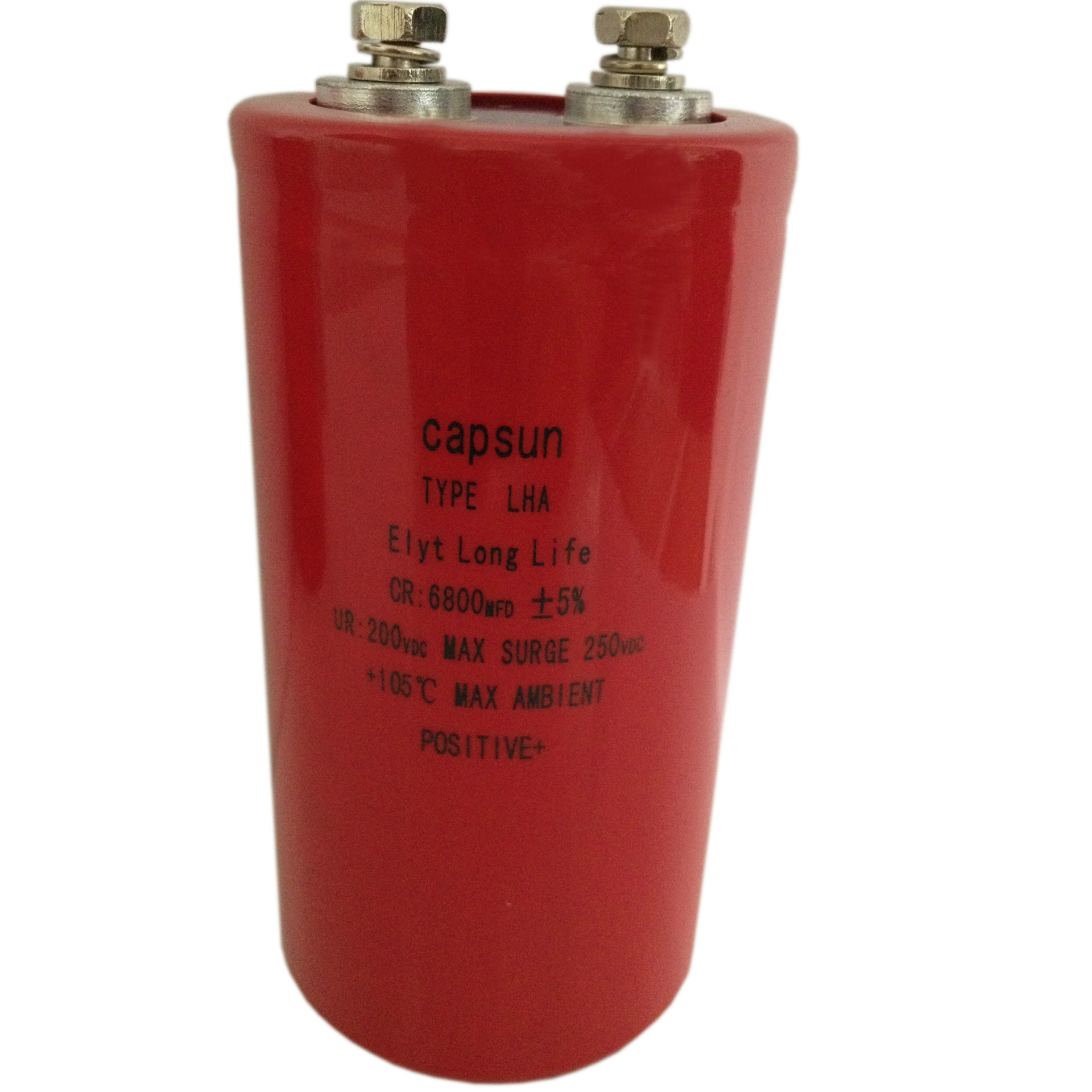 电容 M5螺栓 390UF200vUPS舰船电源装置铝质电解电容器 CAPSUN