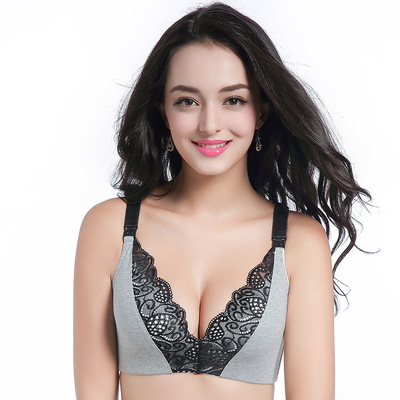 【精品】丹阳皇塘爱伊宝孕妇无钢圈哺乳内衣孕初期可穿至产后文胸|ms