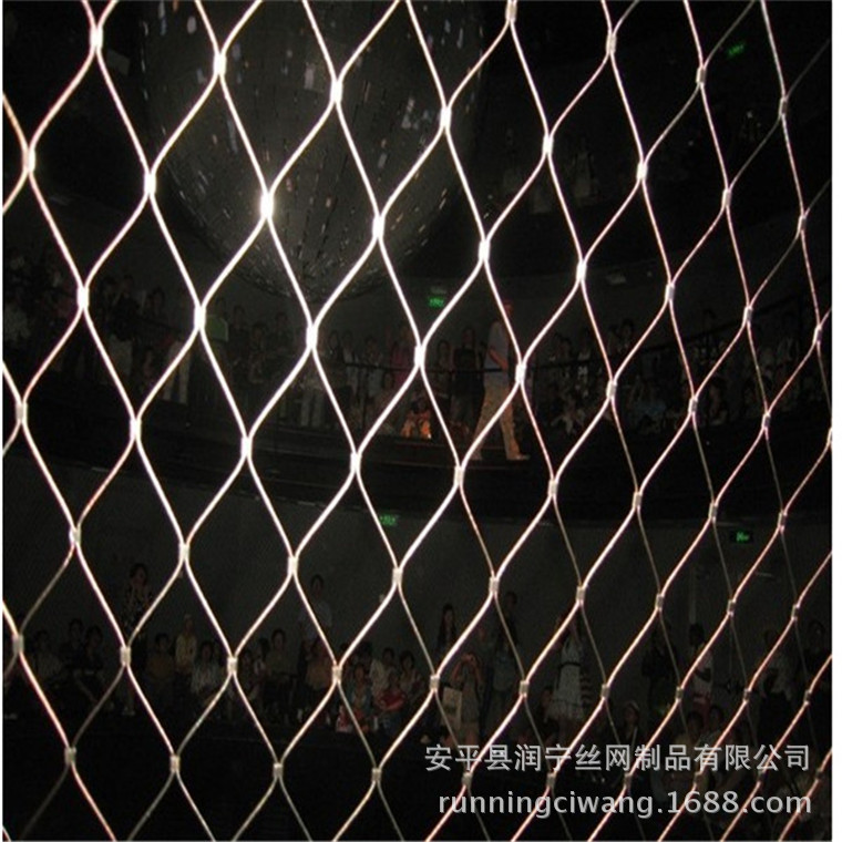 7*7 7*19不锈钢钢丝绳网  编织网 穿插网高强度