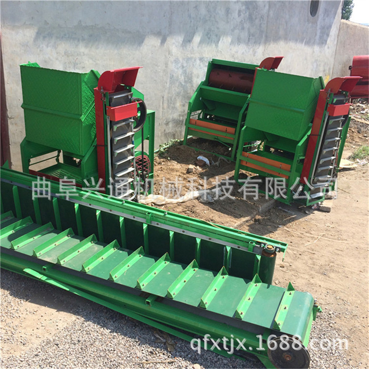 兴通两用花生摘果机 自动上料摘果机 大小果可自动分离