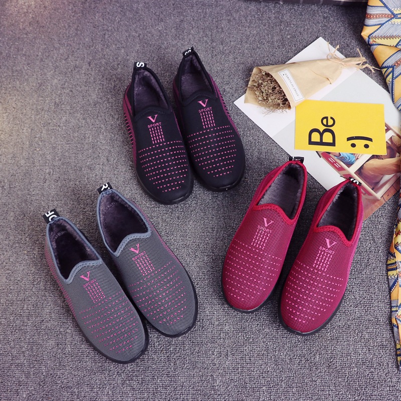 Special Offer Handle Stall winter Plush mom Cotton-padded shoes wholesale Work shoes Middle and old age Cotton-padded shoes Old Beijing cloth shoes