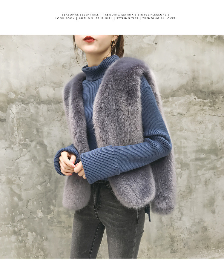 Gilet femme en Imitation laine - Ref 3318274 Image 28