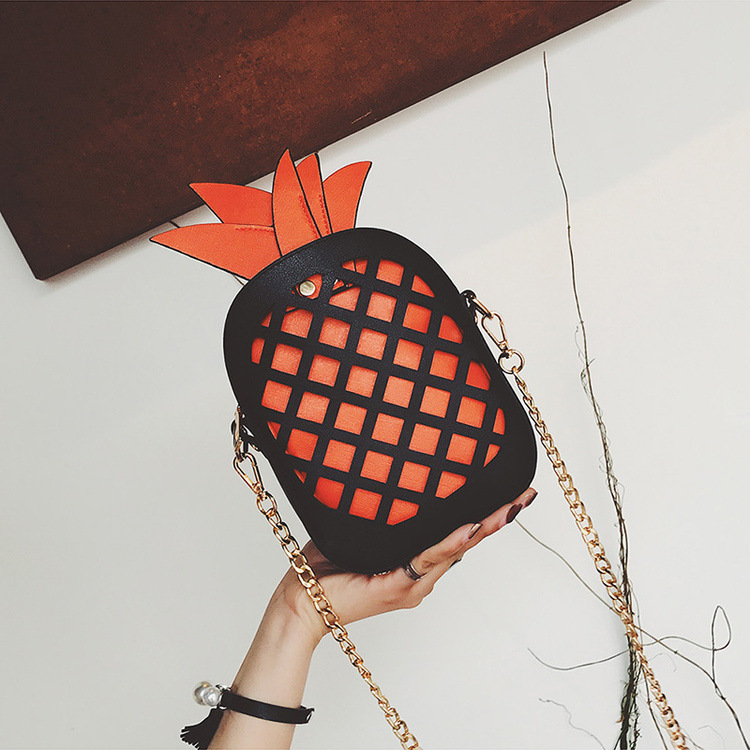 女生时尚包包女2017新款潮斜挎包韩版咖啡杯链条女包个性创意