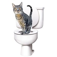 猫咪马桶训练器宠物猫用如厕蹲马桶猫上厕所猫坐便器猫厕所训练