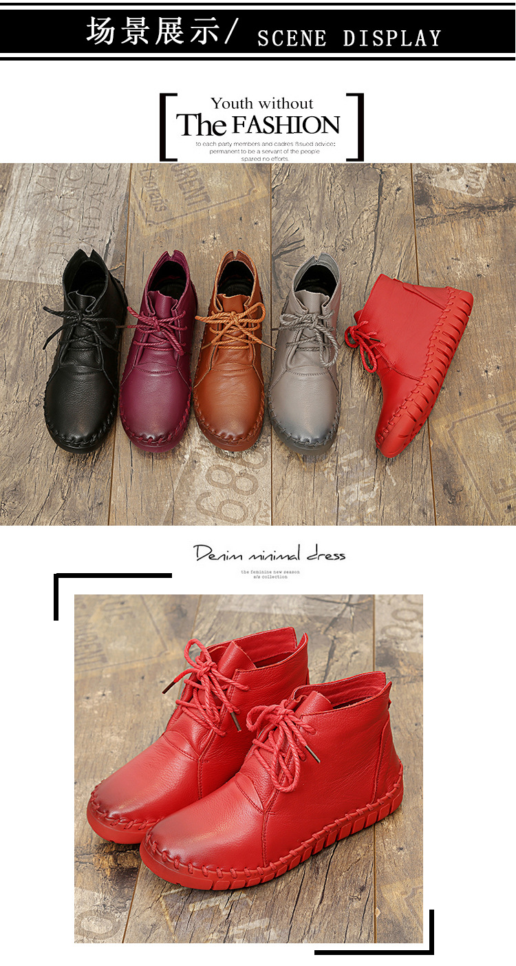 Bottes femme INFOHOMME en En cuir - Ref 3355276 Image 35