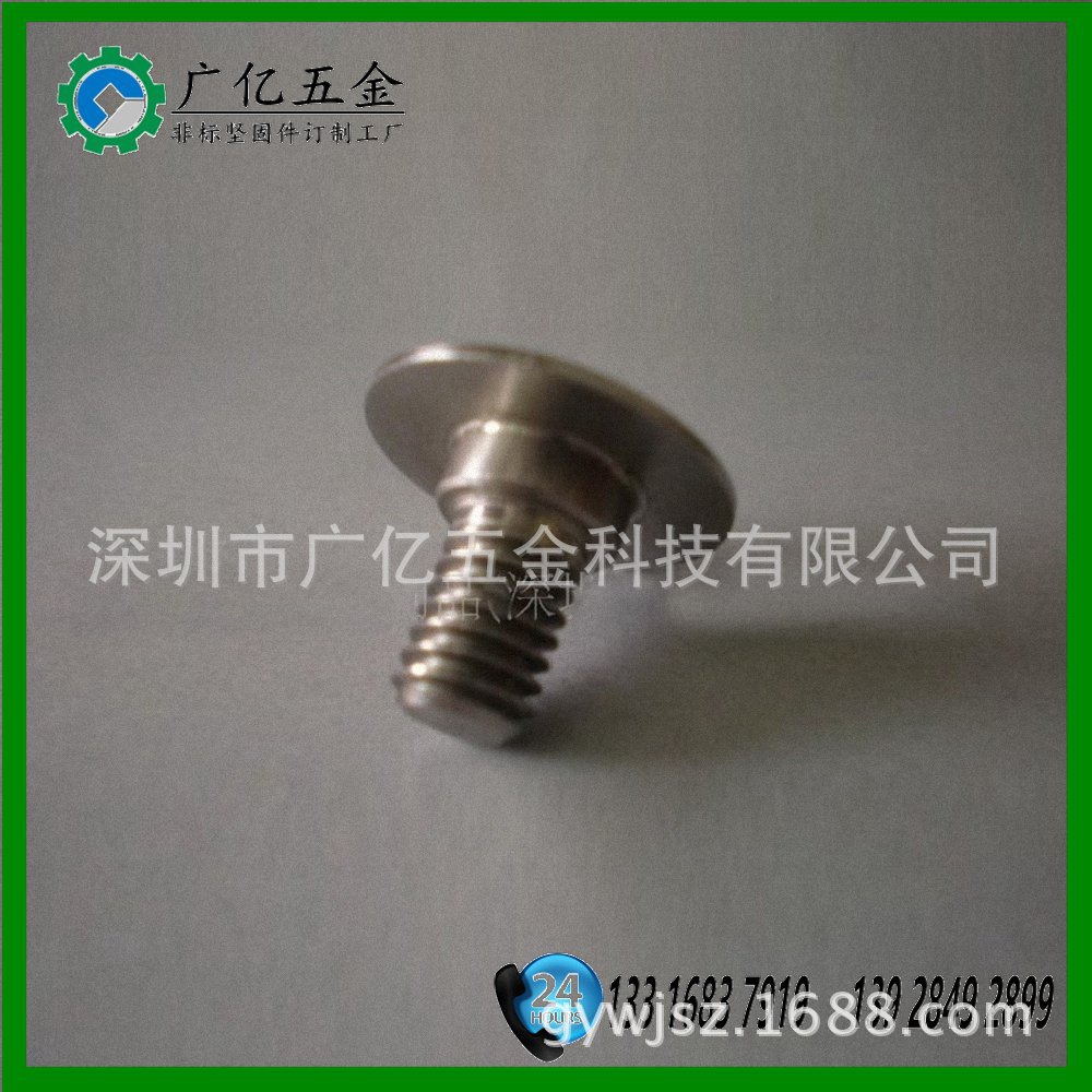 303不锈钢车件 大扁头车件螺丝 201大垫片螺丝 304不锈钢非标螺杆