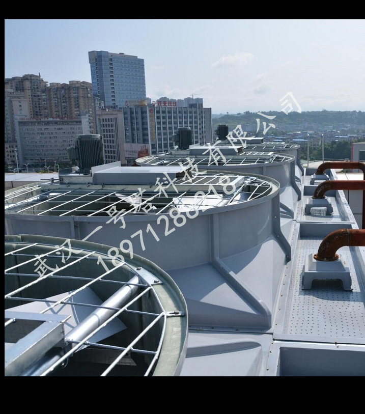 实力厂家高温冷却塔圆形逆流式冷却塔方形横流式冷却塔厂家直销