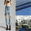 新塘牛仔加工中高端女装牛仔裤来样来图加工小批量牛仔裤生产工厂