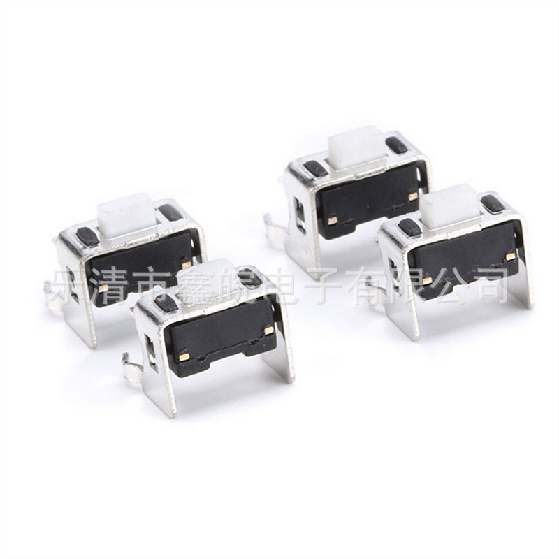 供应3X6支架轻触开关 3X6卧式轻触开关 3X6轻触开关