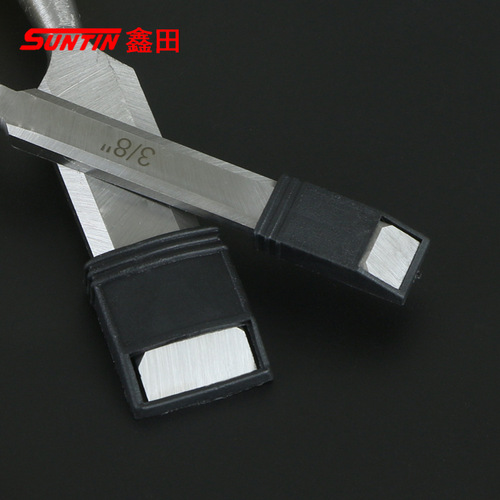 Xintian through-core woodworking chisel flat chisel carpenter solid wood handle chisel set slotted chisel shovel flat chisel can knock woodworking hammer