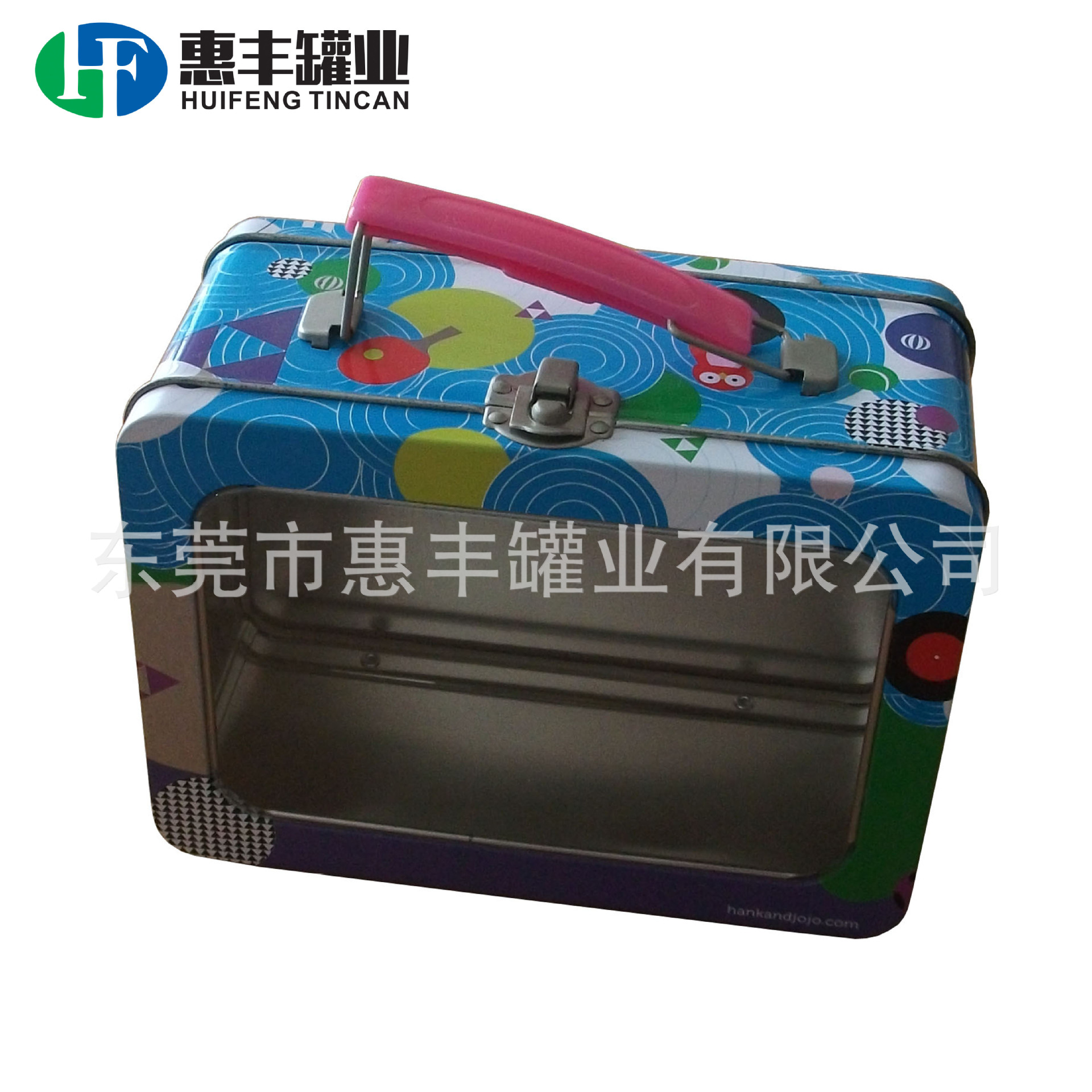 供应开天窗马口铁手挽罐 午餐盒 洗浴用品礼品马口铁盒TIN BOX