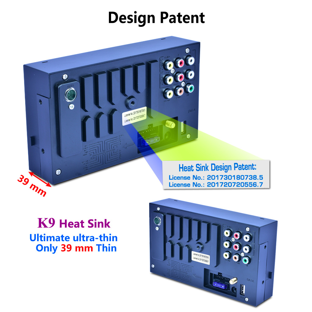 Clearance 7" Capacitive Touch Screen Android 6.0 Car Multimedia Player Bluetooth Car DVD Player Wifi GPS Navigation with AM/FM Radio Tuner 13