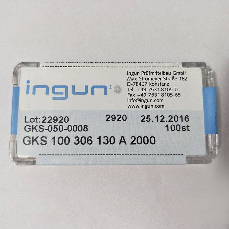 仿英刚探针GKS-100 306 150A2000/3000 1.5mm/H2九爪梅花弹簧顶针