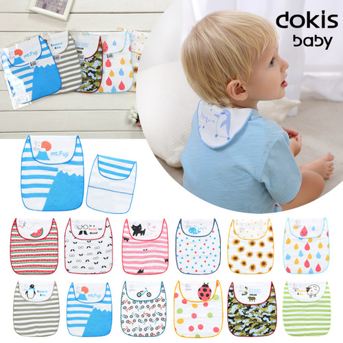 New baby dual-use sweat towel newborn soft pad sling 6-layer gauze sweat absorbent towel