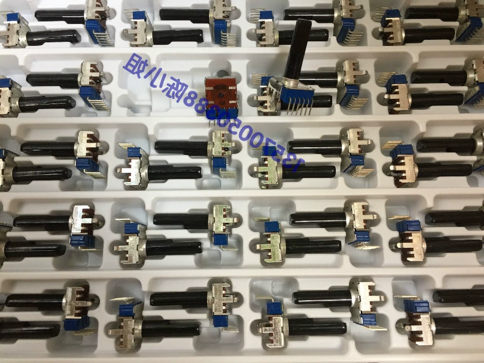 Два-пин JST Alps RK12L1230C2N двойного соединения 6-пиновый потенциометр B50K ось длиной 23 мм середина