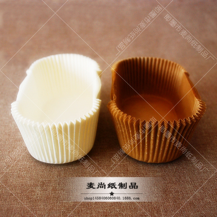 Molde de papel de pastel para hornear resistente a altas temperaturas taza de papel para hornear pan tostado bandeja de papel clásico en forma de barco gran fabricante