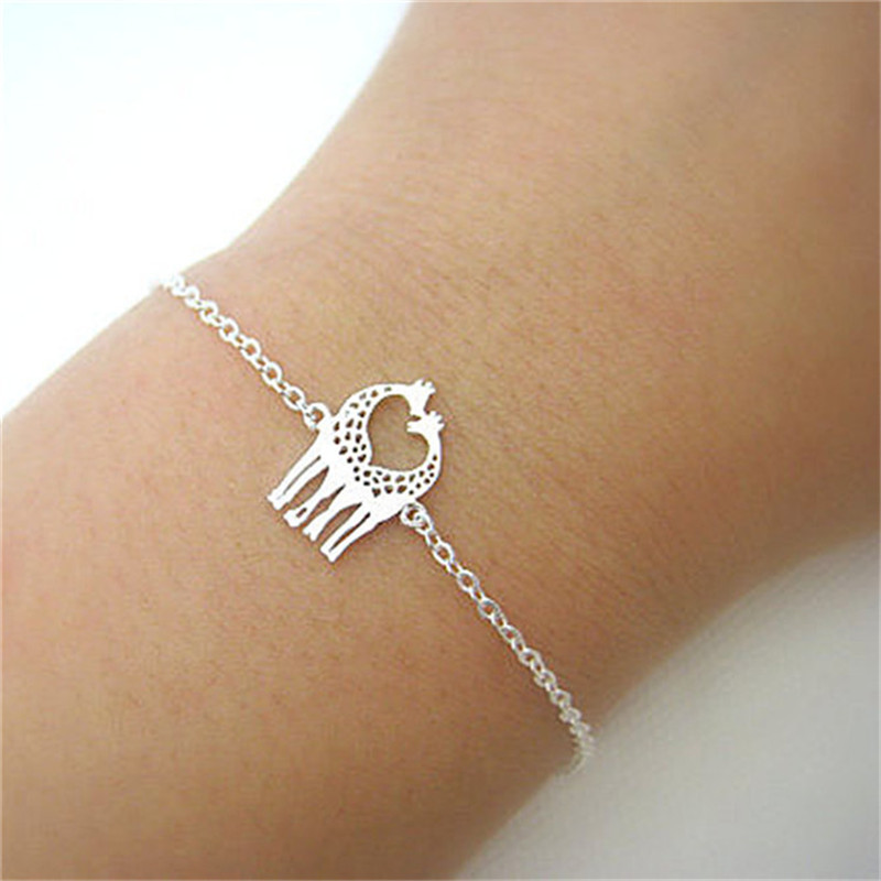 Bracelet Alloy Plating Giraffe Bracelet Couple Love Bracelet Anklet Wholesale display picture 9