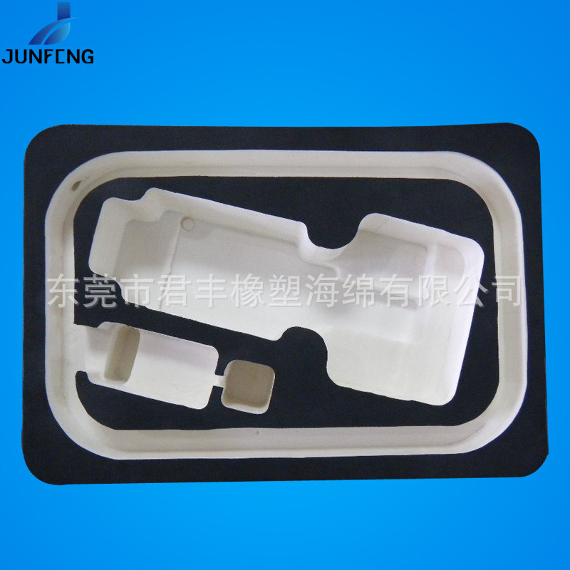 君丰加工EVA内衬包装盒 环保无味黑白色EVA玻璃瓶子内衬