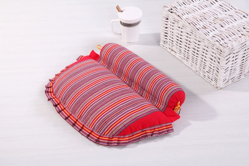 Шейка шейного отдела pillow подушка толстая ткань комбинационная подушка шейного отдела подушка из проса подушка из цельного проса кожаная подушка