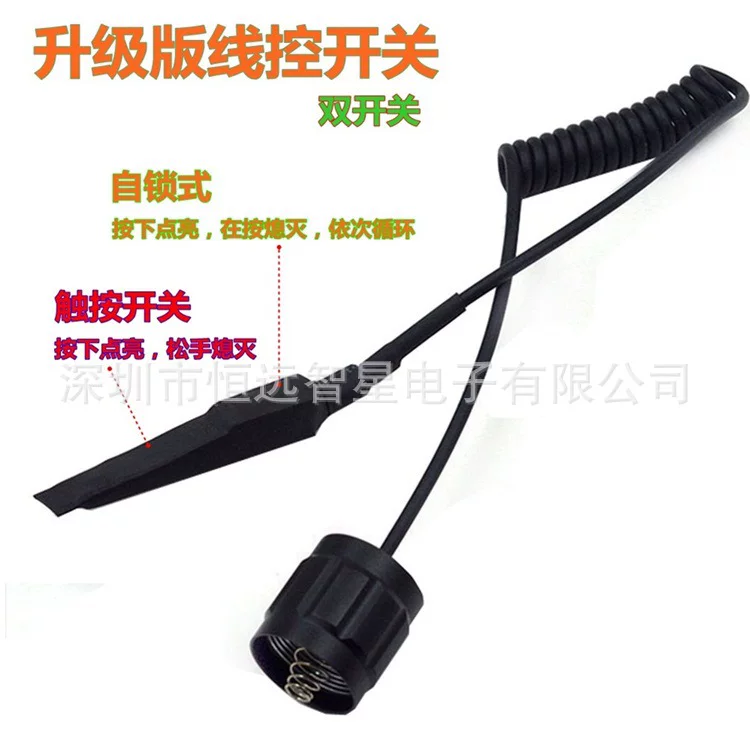 Universal flashlight, tactics gun grip, switch key, WF-501