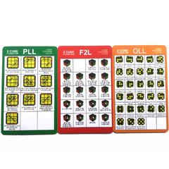[ZCUBE CFOP Set Cube] Speed Cube F2OLLPLL Advanced Formula Guide Wholesale