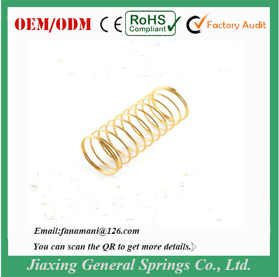 厂家提供高品质压缩弹簧 压簧 压力弹簧镀锌弹簧彩锌