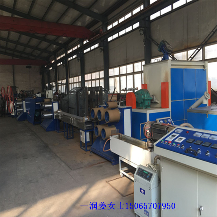 一润牌PET油漆刷拉丝机 PET扫把丝工业刷拉丝机 聚脂瓶碎片拉丝机