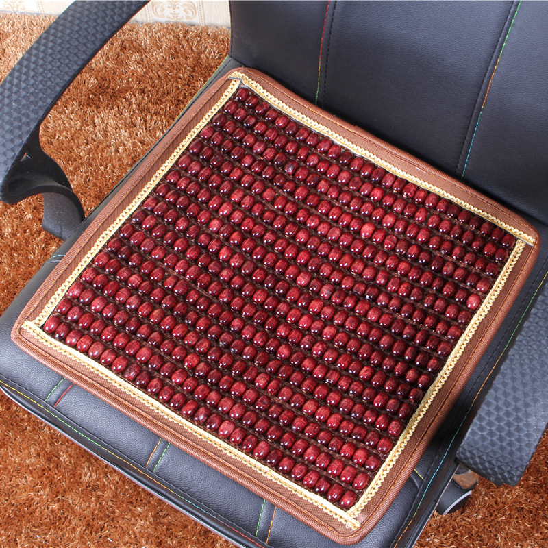 夏季新款木珠防滑坐垫办公椅垫凉席沙发垫透气汽车垫厂家直销批发|ms