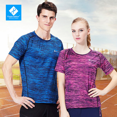 2019新款男女速干衣 户外骑行服透气排汗短袖t恤运动健身衣A713