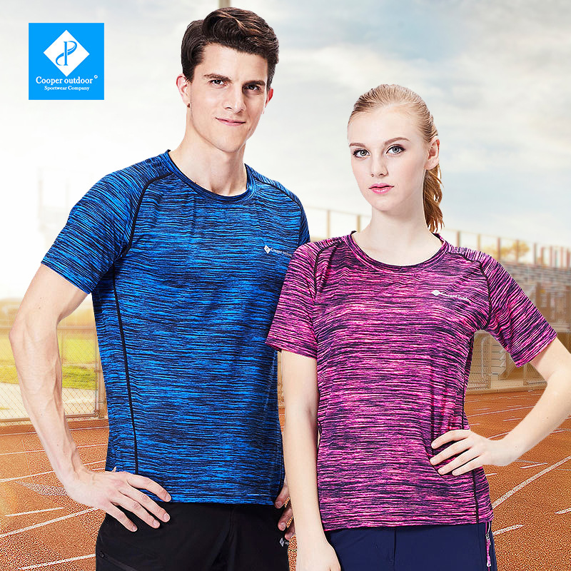 2019新款男女速干衣 户外骑行服透气排汗短袖t恤运动健身衣A713