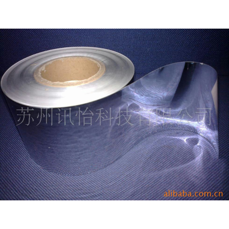 上海艾利50番亮银PET标签厂BRIGHT SILVER LABEL复合型胶粘剂上海