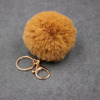 Golden realistic keychain, bag decoration, transport, pendant, 8cm