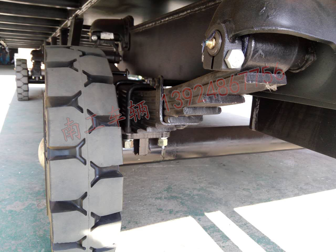 5吨平板拖车 牵引平板拖车 物流拖车厂家