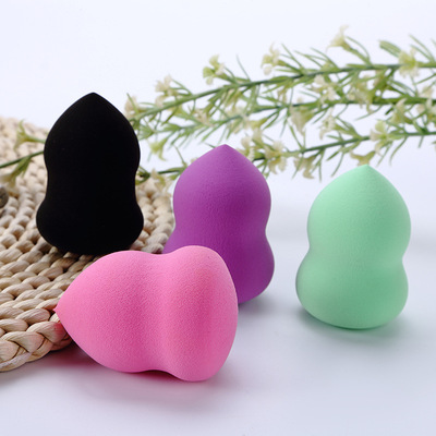 非乳胶葫芦粉扑 干湿两用葫芦粉扑彩妆 美妆蛋亲水性化妆工具批发|ms